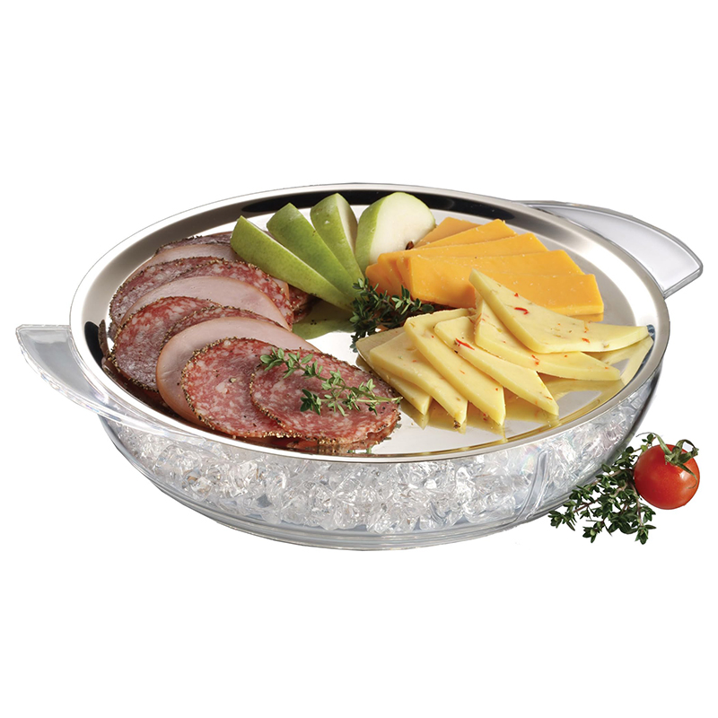 Shrimp Cocktail Serving Dish DIP Chiller Bowl Ice Bowl for Parties