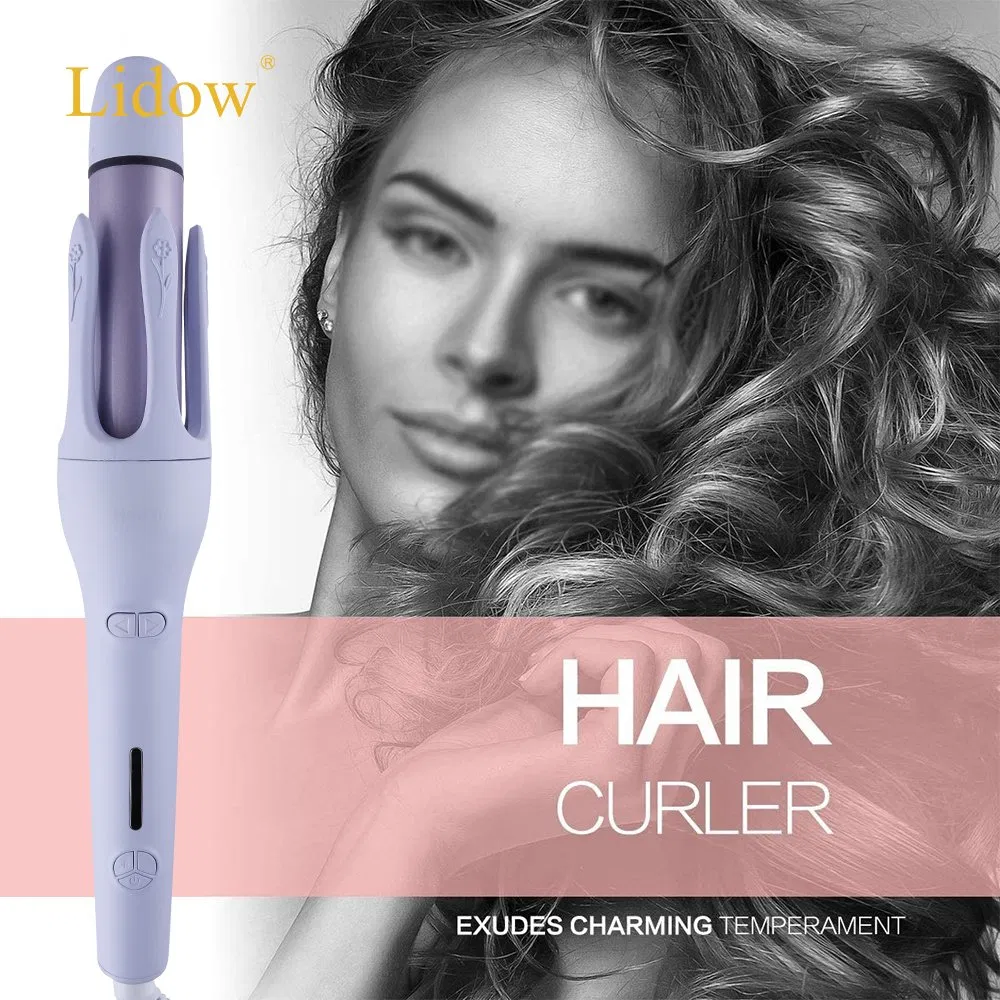 Rotating Curling Iron Long Portable Splint Electric Automatic Hair Curler
