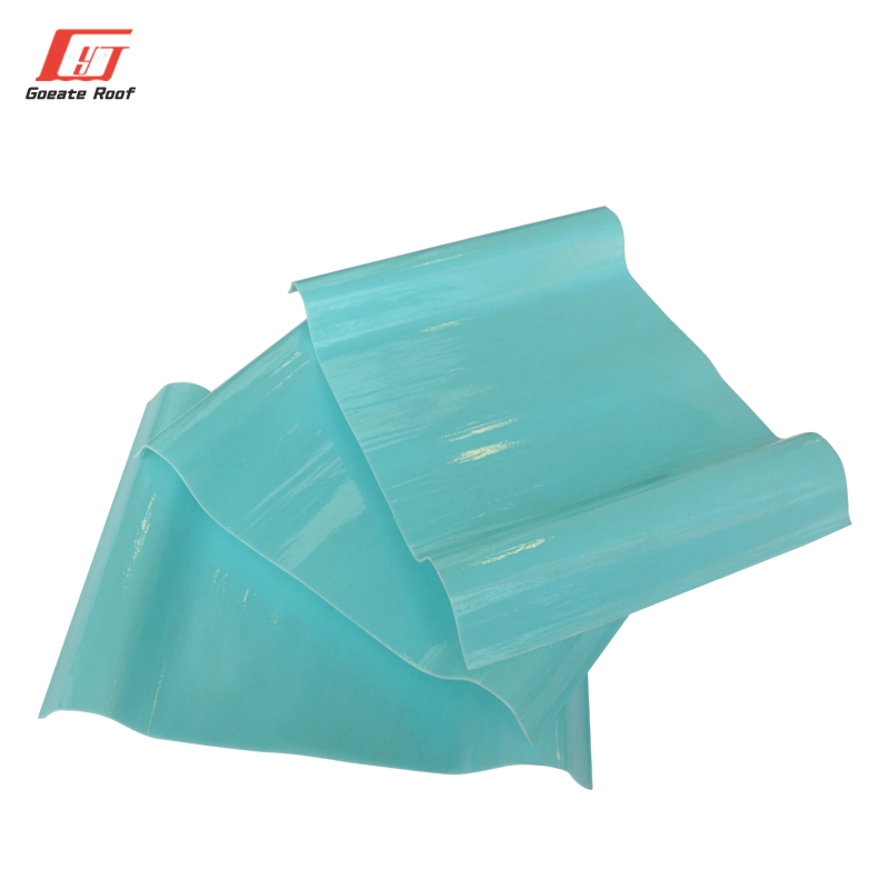High Quality Transparent Fiber Glass Corrugated Plastic FRP Roofing Sheets