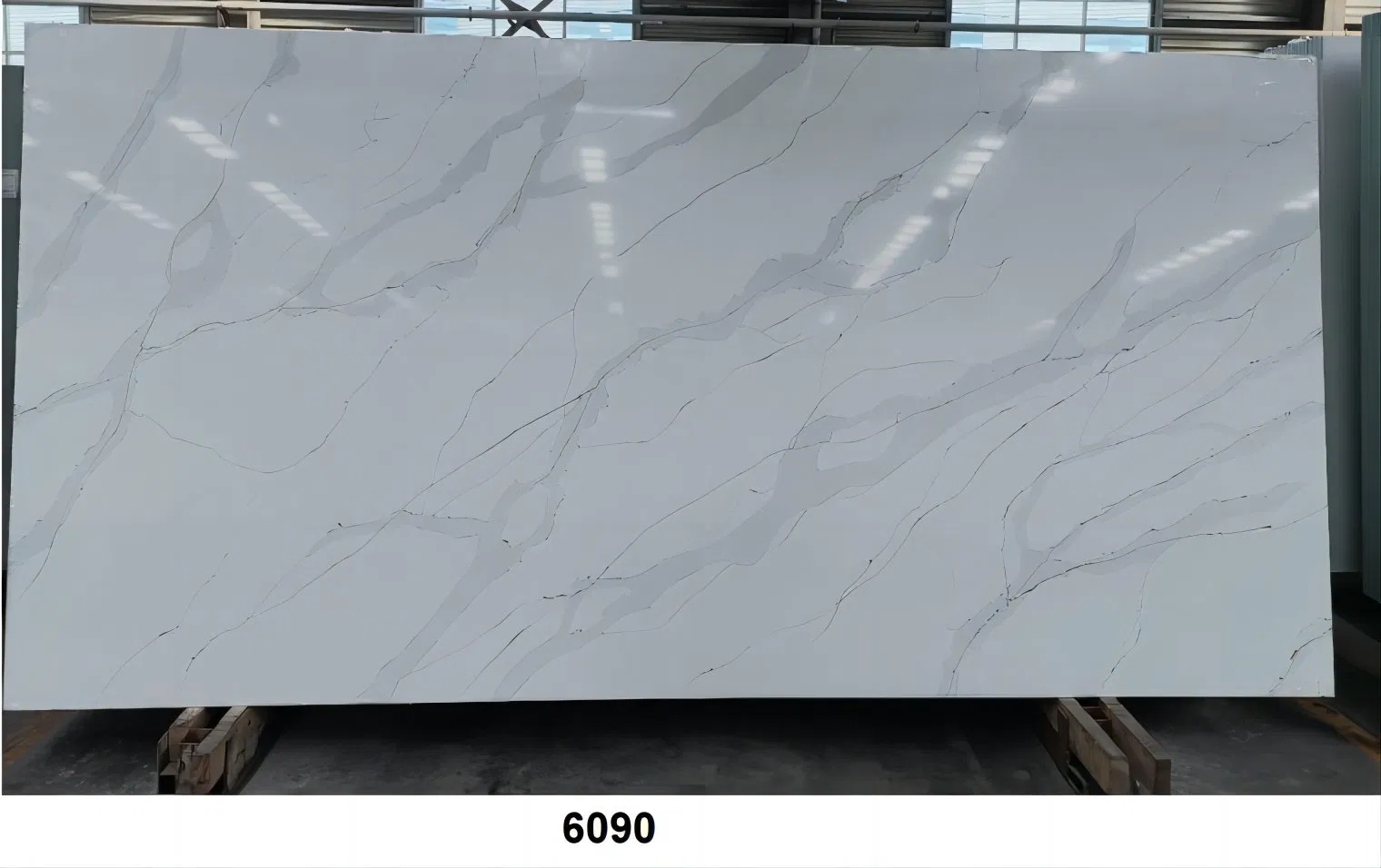 Quartz Stone Slabs for Kitchen Countertop OEM/ODM (Calacatta/Carrara/Solid colors/etc.)