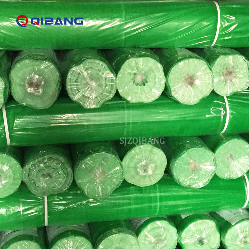 Fire Retardant HDPE Green Color 150GSM Construction Scaffolding Anti-Debris Building Safety Net Wholesale Price