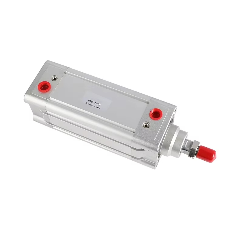 Aluminum Standard Air Cylinder Pneumatic Cylinder Bore 32 40 50 63 80 100mm 25-1000mm Stroke DNC-50-125-Ppv-a