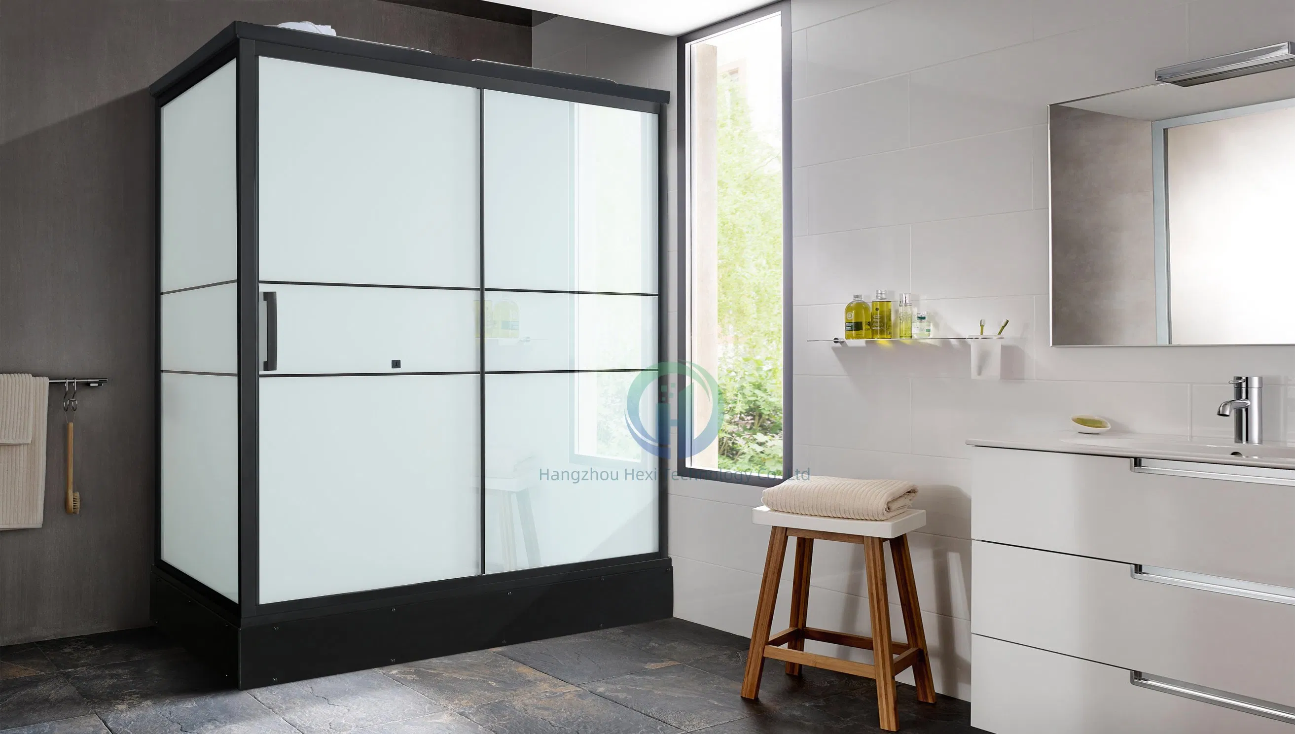 Compact All-in-One Sanitary Ware Toilet and Bathroom Solution
