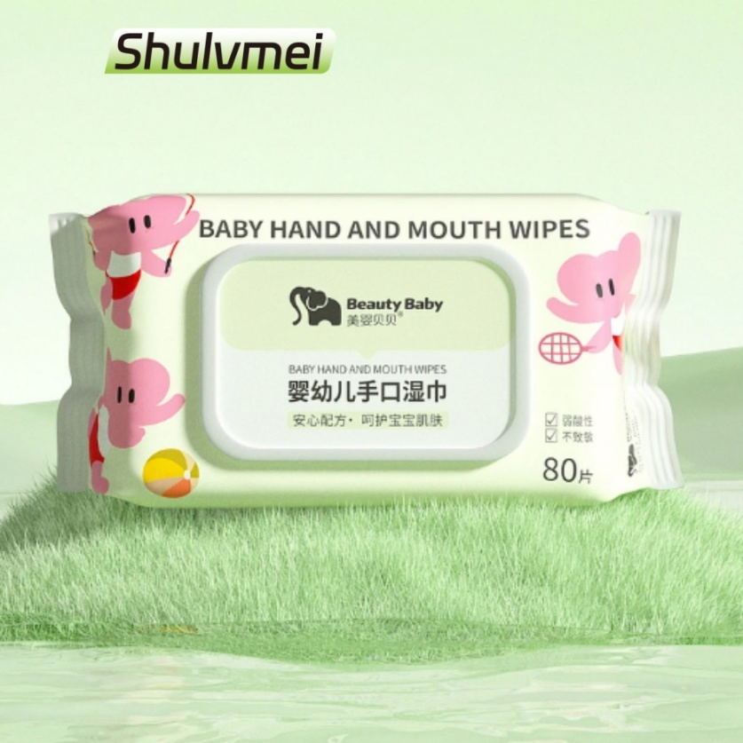 Hot Sale Factory Price Custom Organic Unscented Baby Wet Wipes Soft Alcohol-Free Disposable Wet Wipe 100% Pure Water Baby Wipes