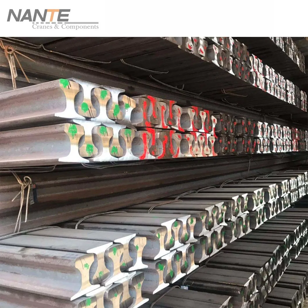 Low Maintenance Cost Carbon Steel High Security Flat Bar Crane Rail