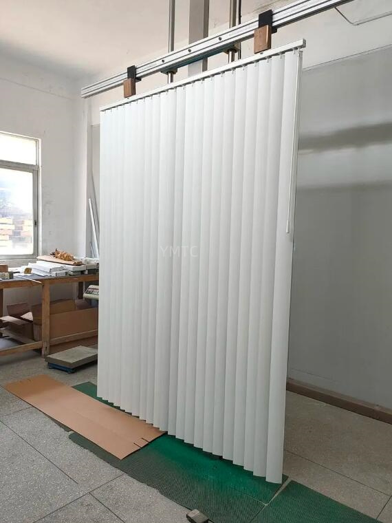 Europe Style Patio Window Use Vertical Blinds PVC Slat with Wand Control