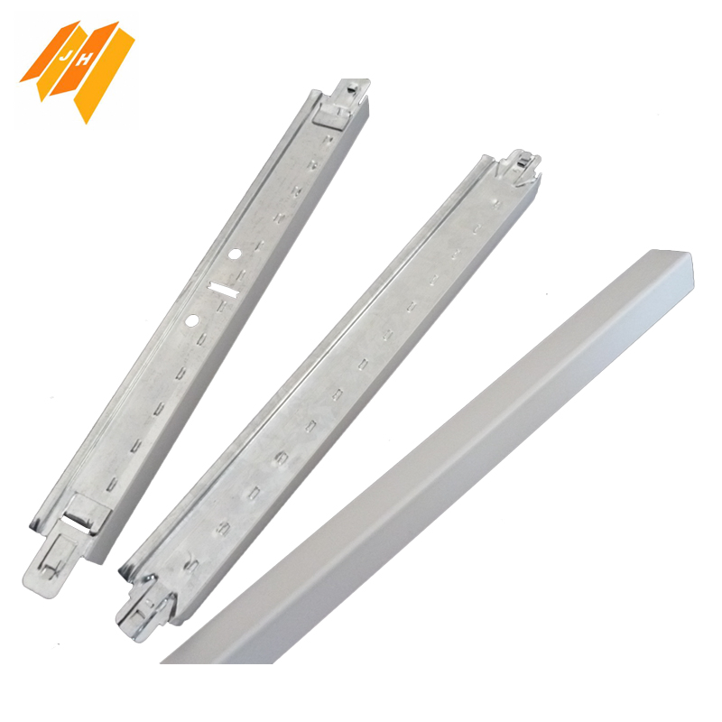 T32*15 Narrow Flat Plain White Ceiling T Bar (0.23-0.35mm)