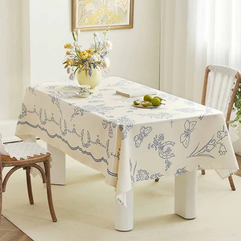 Simple Nordic Style Printed Tablecloth