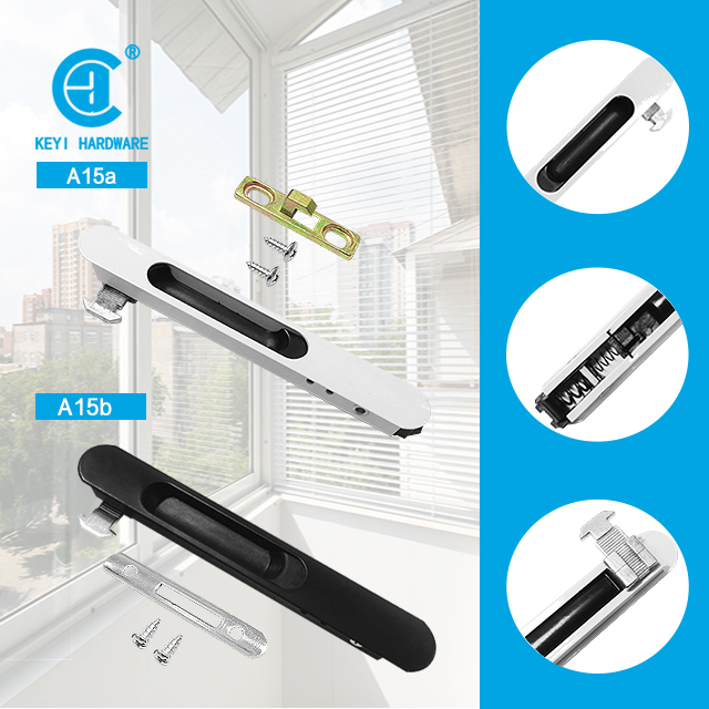 Sliding Window Touch Lock Handles for Aluminum Door Handle