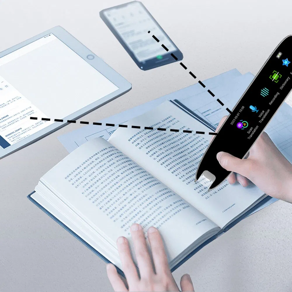 Переводчик-сканер SP26 с сенсорным экраном, Wi-Fi и офлайн-режимом