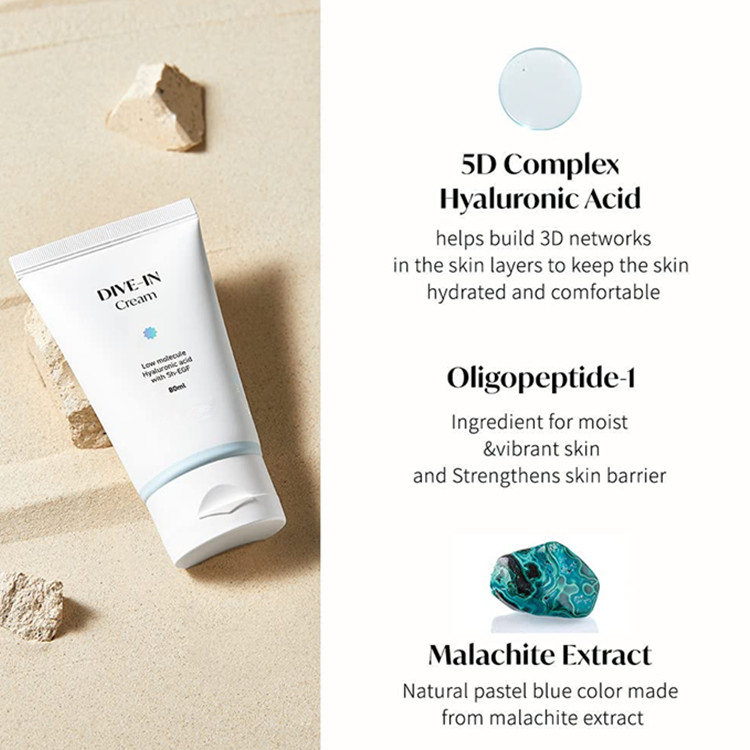 OEM Premium Dive-in Low-Molecular Skin Moisturizing Hyaluronic Acid Cream