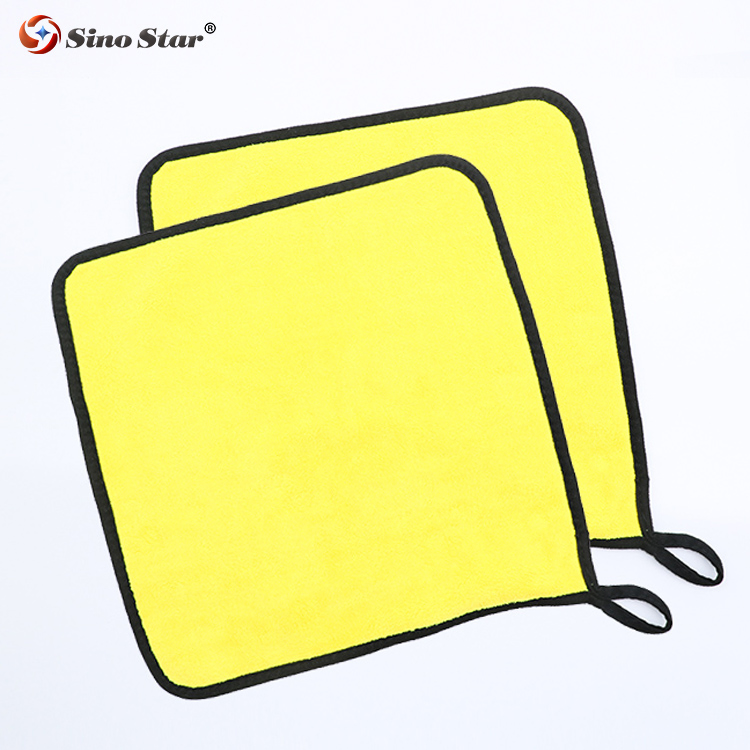 Ss-Wt6 30*30cm 800GM2 Water Absorb-Able Microfiber Cleaning Cloth Magnetic Car Wash Towel