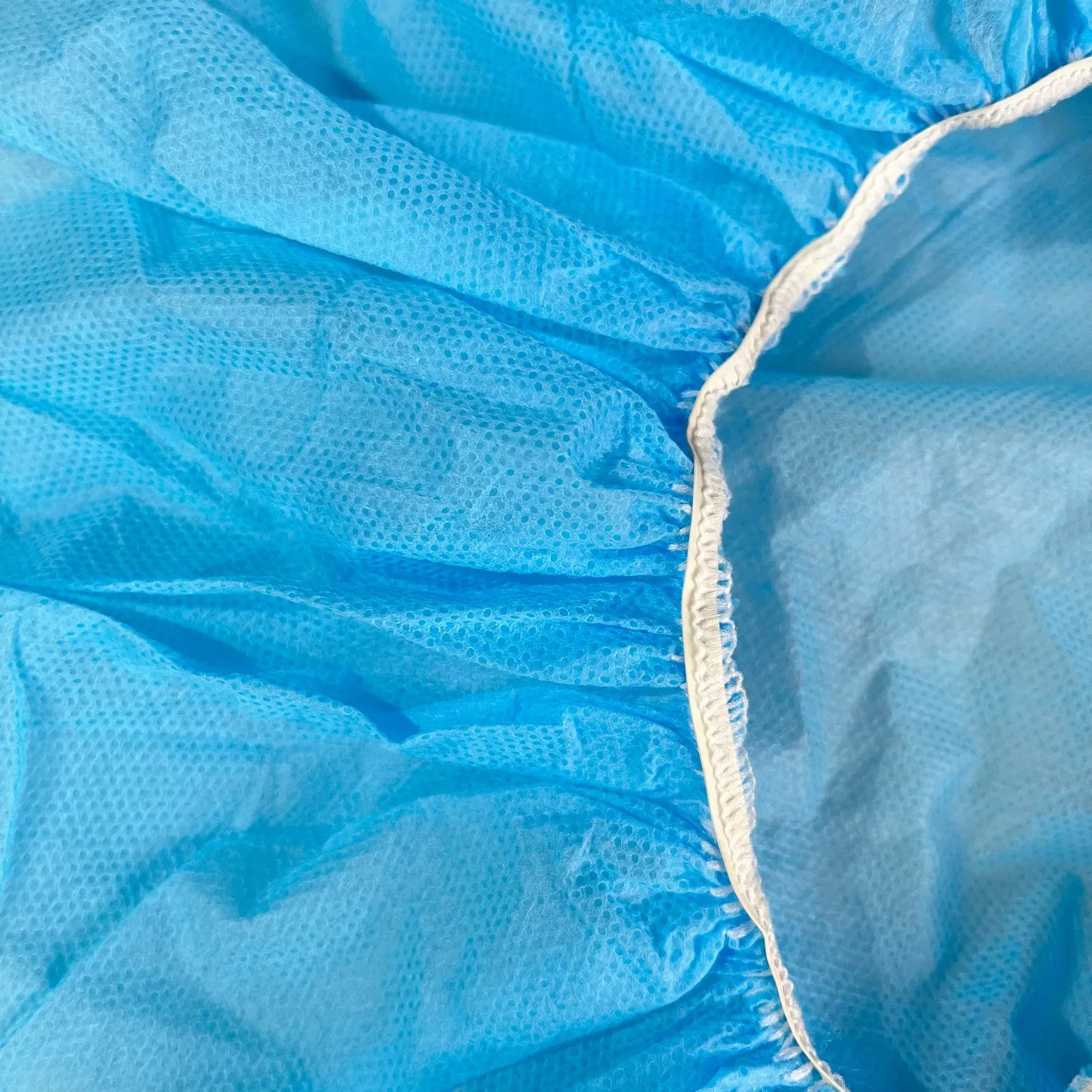 Disposable Medical Bouffant Cap Made of PP PE and Nonwoven Material