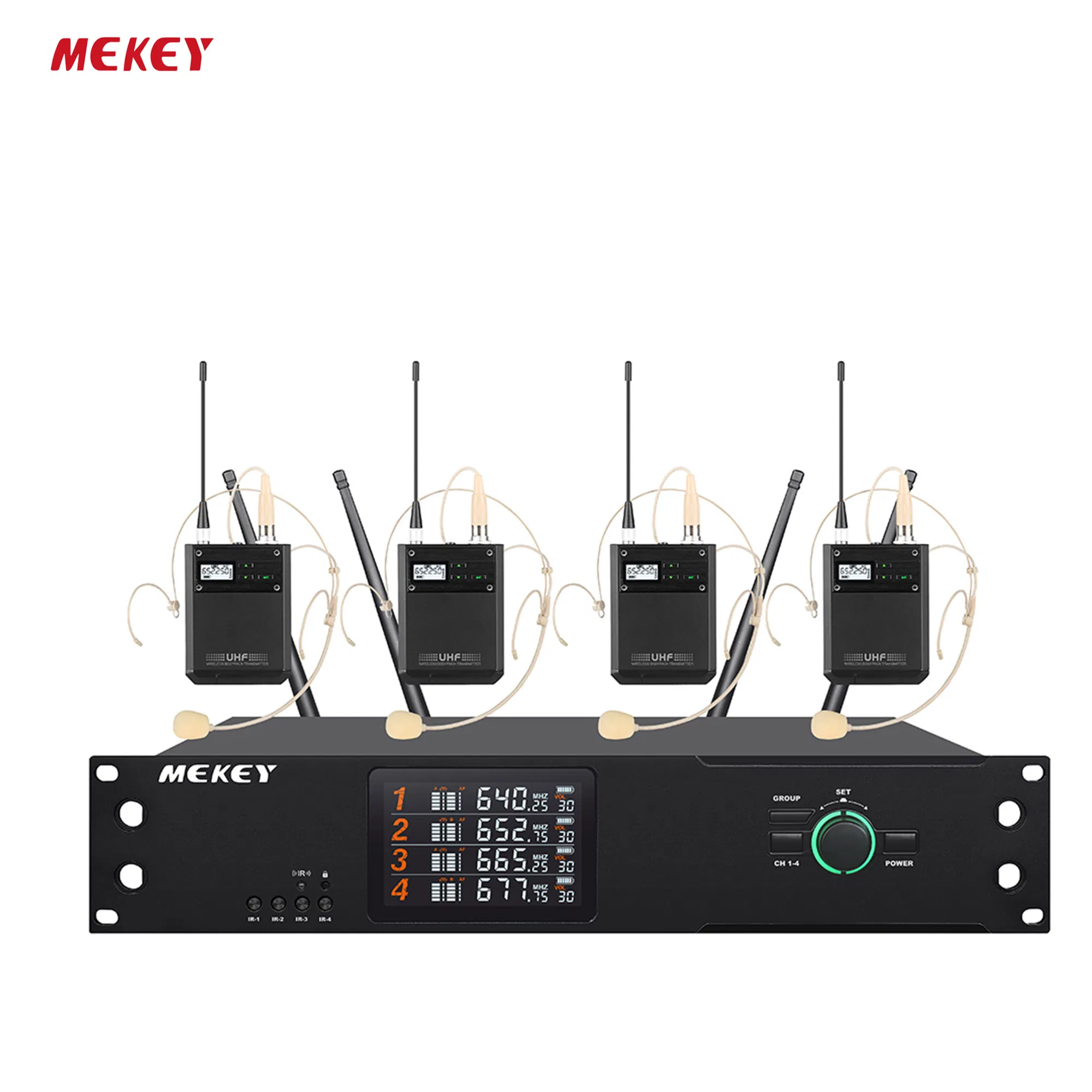 Беспроводной микрофон MEKEY MI-1604A с регулировкой звука