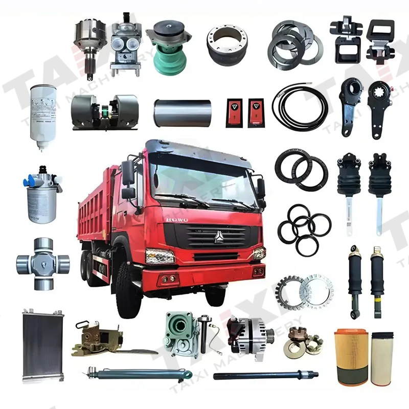 Sinotruk HOWO 371/375 Weichai WD615 Dump Truck Engine and Body Parts for A7, T7, T7H, T5G