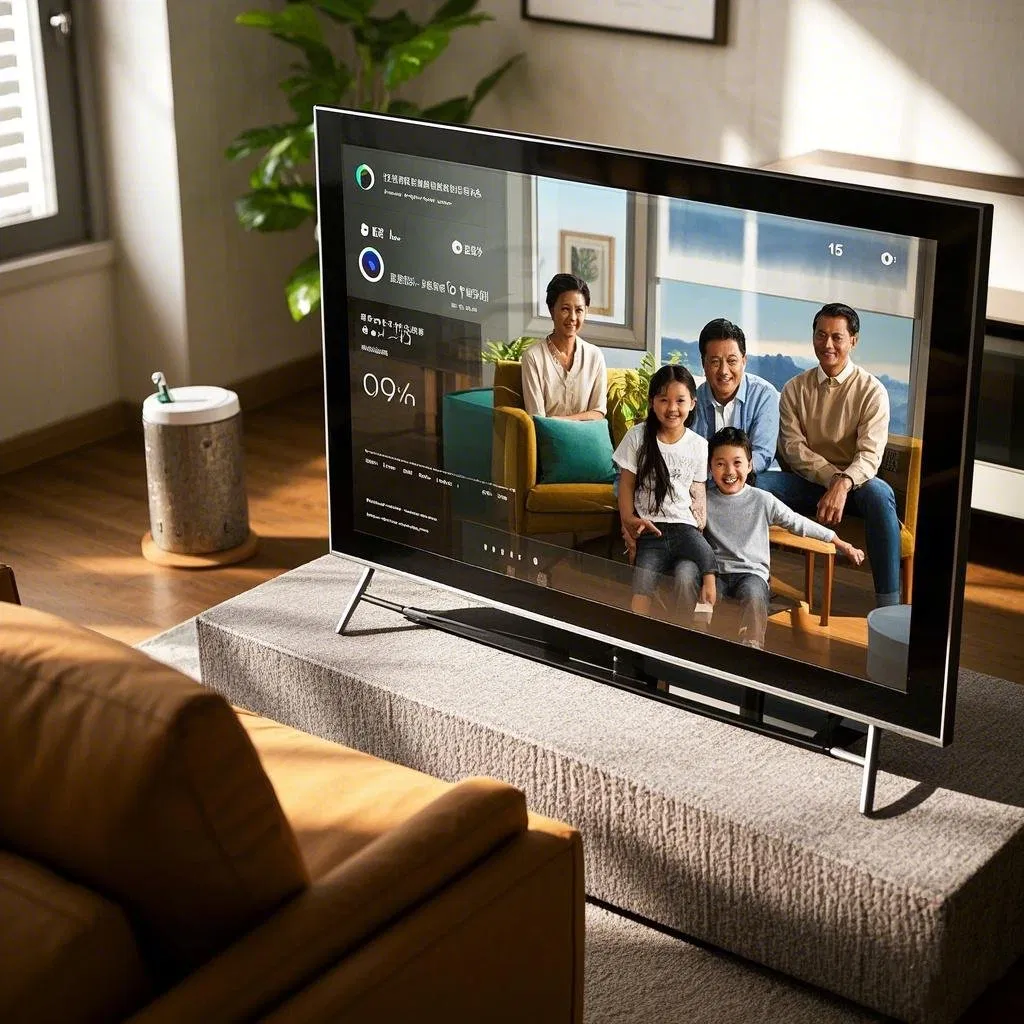 Телевизор 55 дюймов 4K UHD Smart Vidaa безрамочный