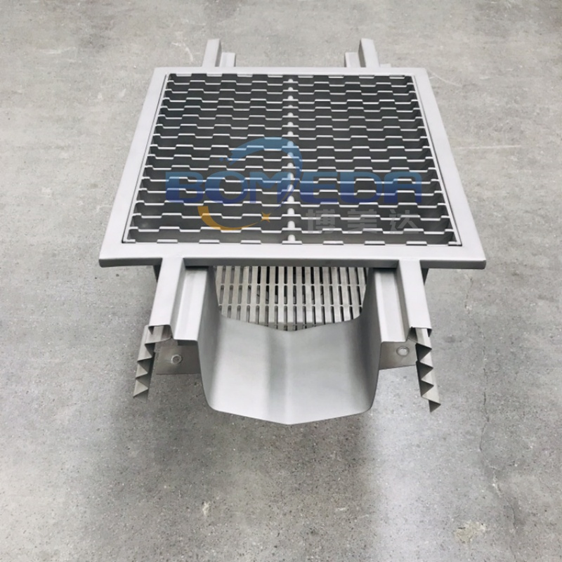 Нержавеющий желобный трап для пола Food Factory