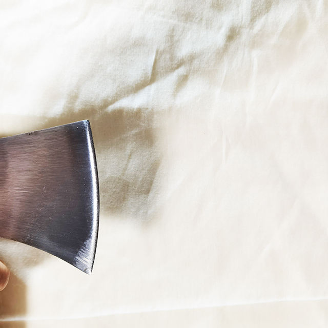 600g Chinese Hard Wood Handle Kitchen Axe Hatchet