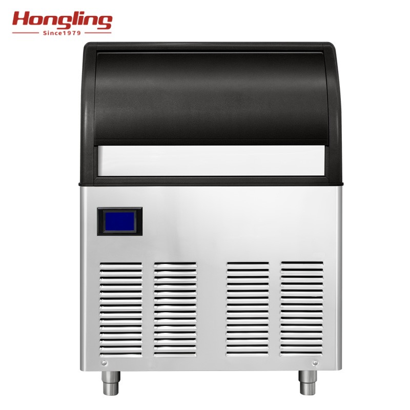 Food Grade Stainless Steel Kitchen Machine 90kg/24h Ice Maker