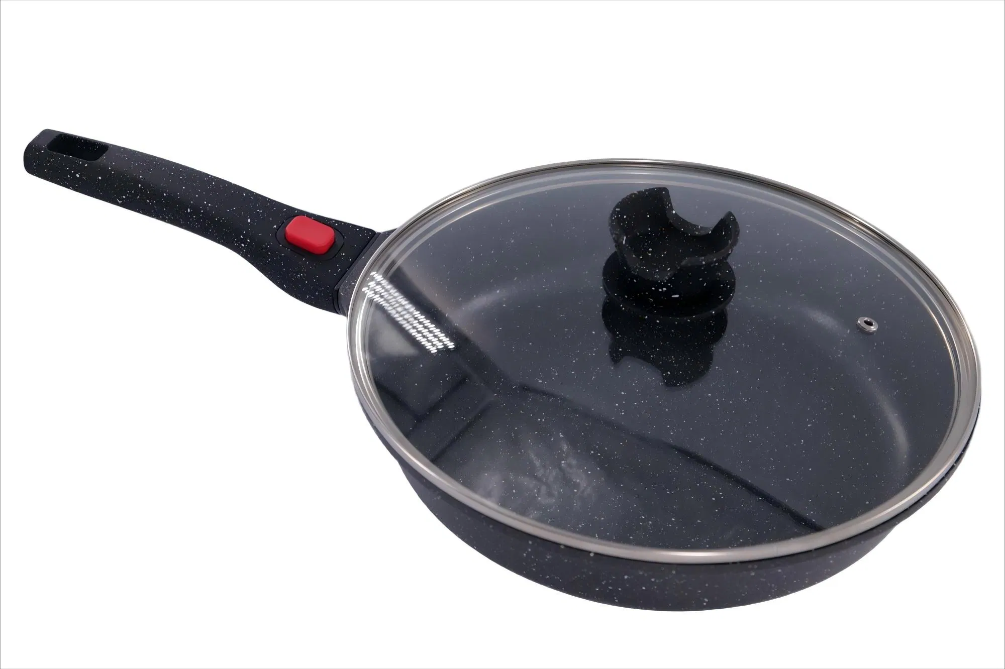 Professional 24cm Black Kitchen Cookware Frying Pan