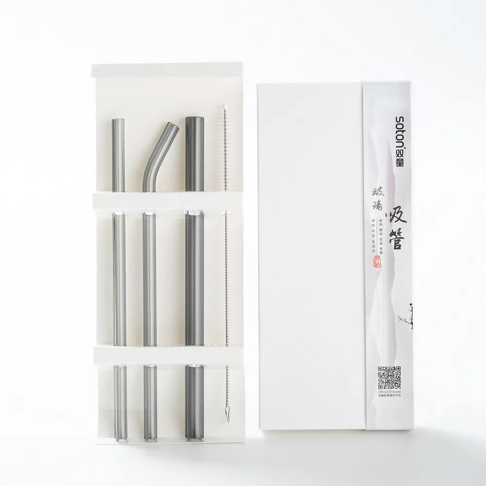 Reusable Drinking Glassware Pipe with Multi Color