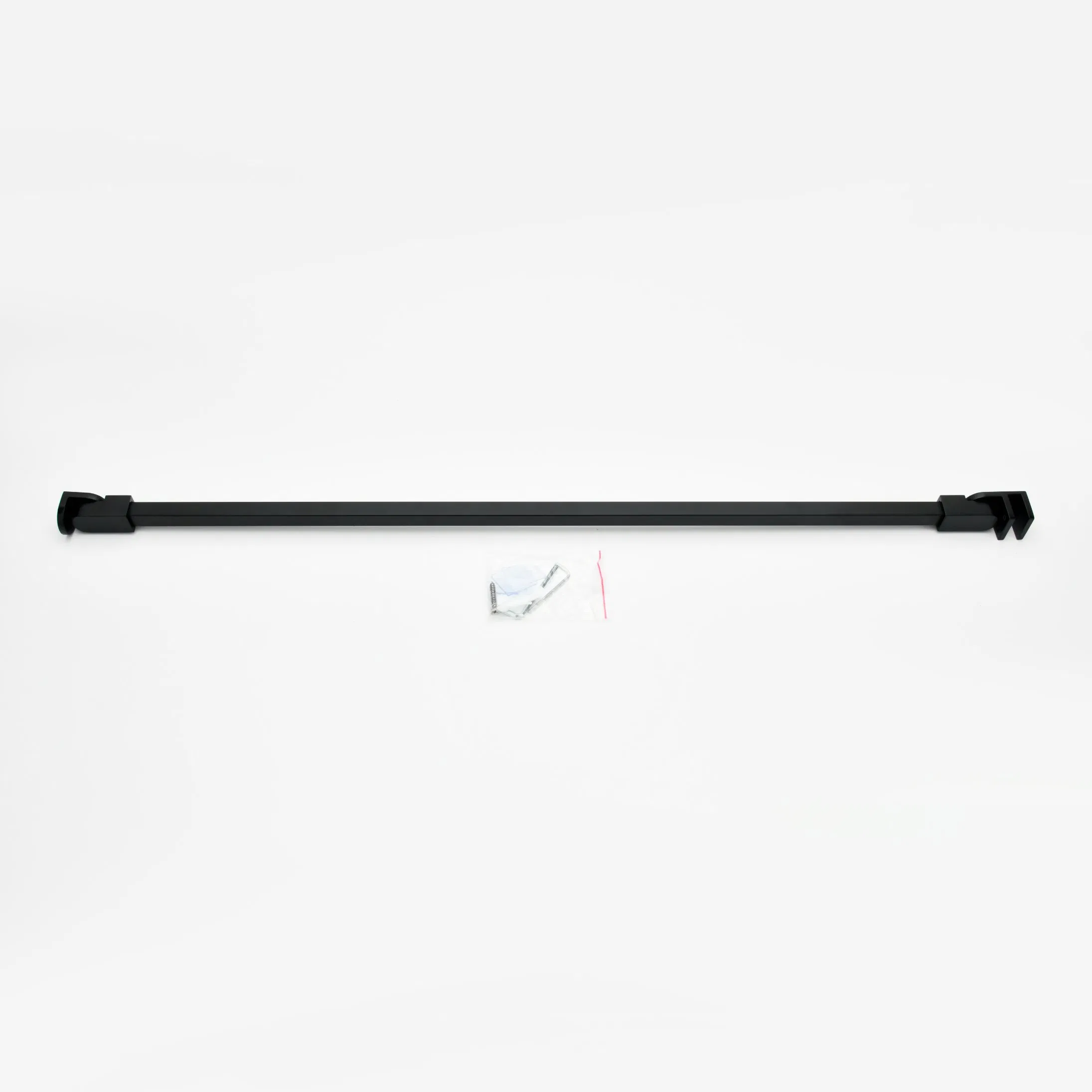 Опорная штанга для стеклянной двери душевой Sanipro Black