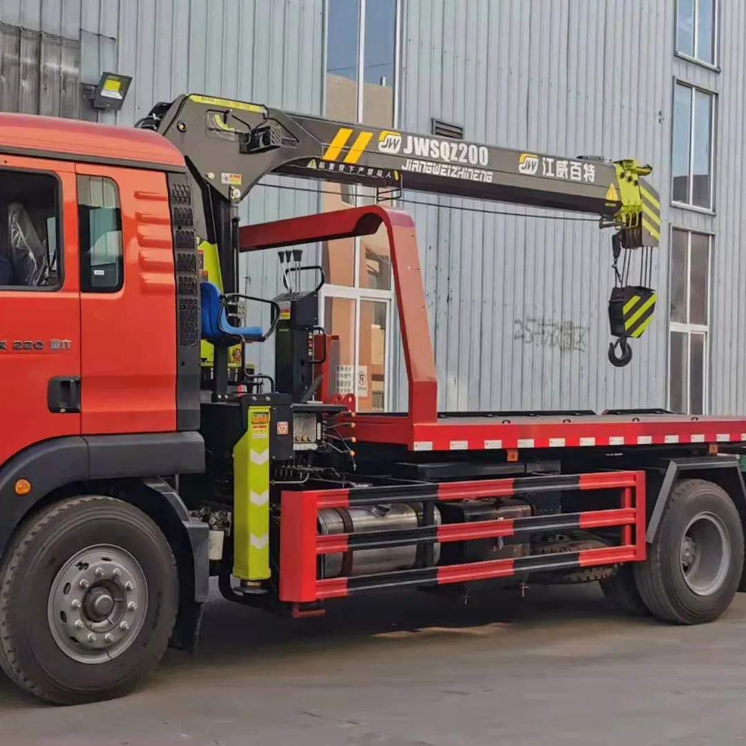 Jiangwei 8 Tons Straight Arm Crane with 150m Steel Wire Rope
