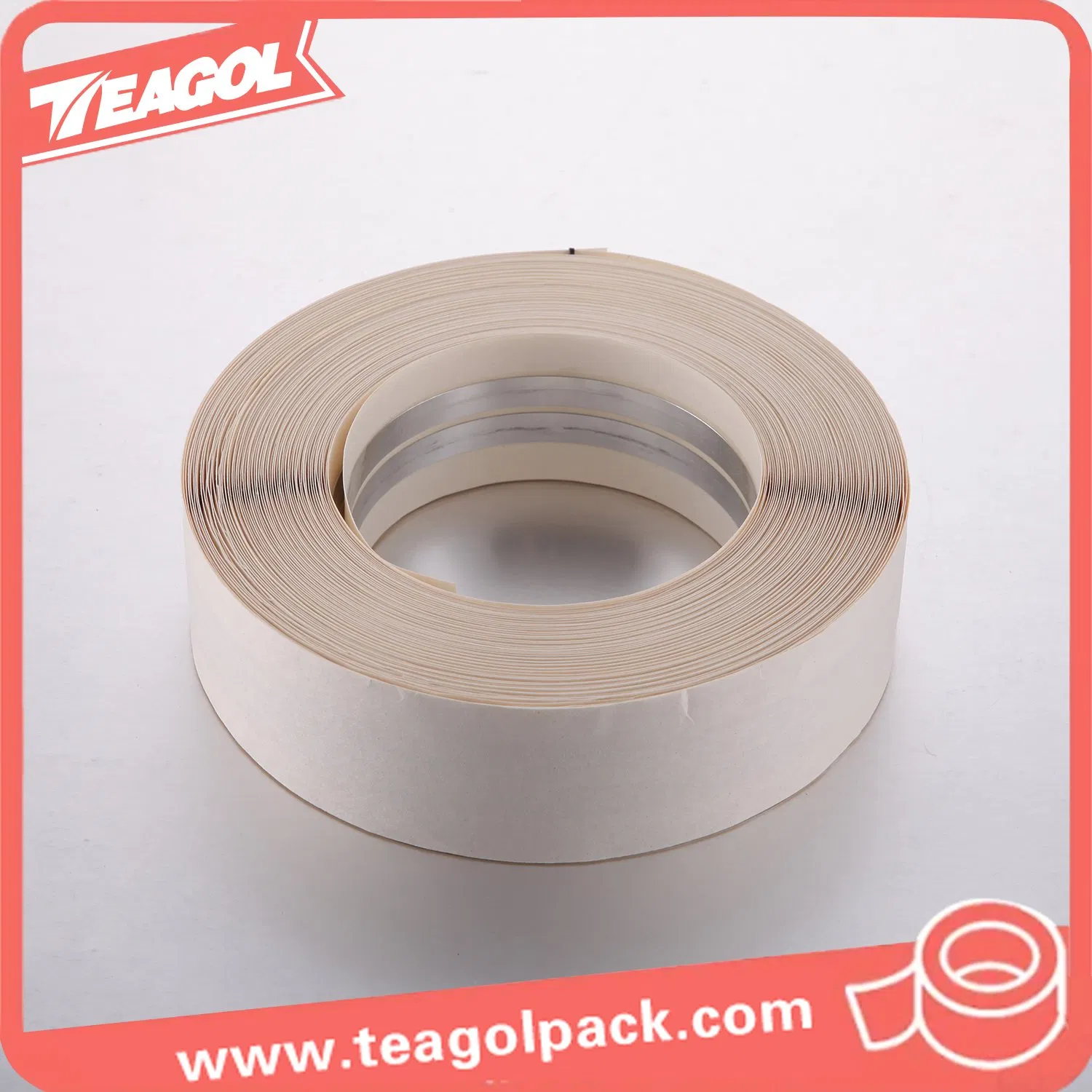 Galvanized Steel Metal/Aluminum Metal 50mmx30m Flexible Metal Joint and Cornerbead Tape