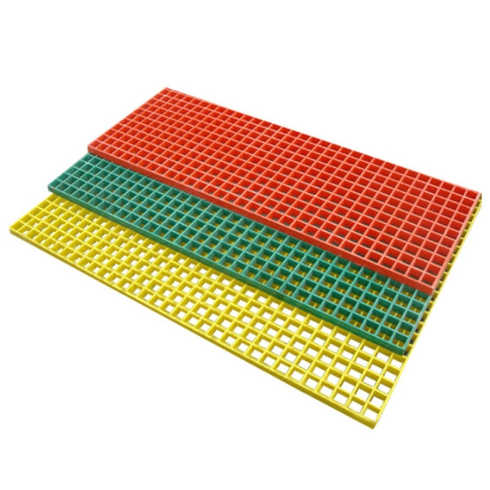 Walkway Plastic Tree Pool Protection Grid Fiberglass GRP Floor Grating FRP Grate for Car Wash Shop