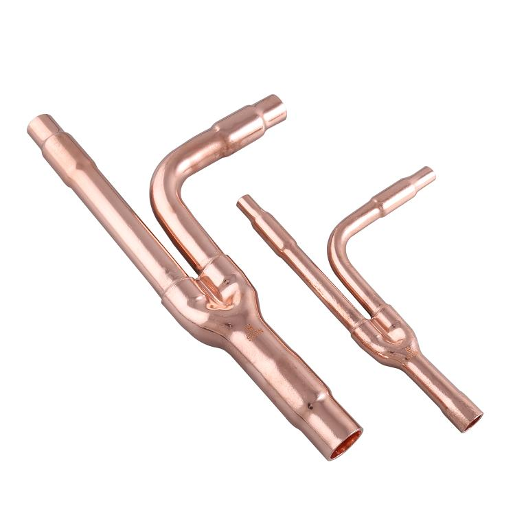Hailiang Air Conditioning Accessories Special Customized Copper Branch Pipe Refnet Joint