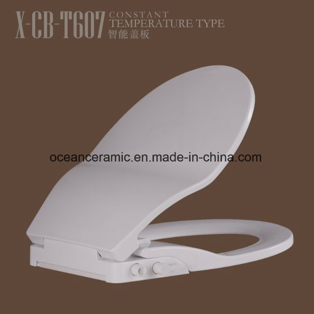 Ts-1001b Round Shape, Small Toilet Seat, Non-Electronic Bidet Seat Cover