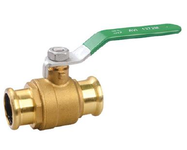 Пресс-фитинг шаровой кран с высоким горлом M-профиль