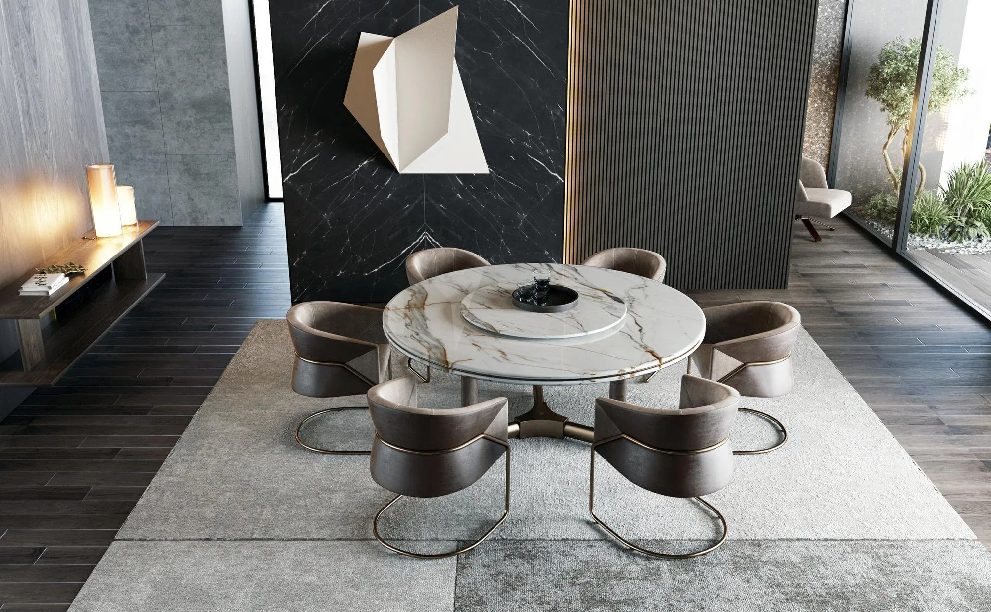 1600X3200X12mm Polished Marble Look Ceramic Porcelain Wall Floor Sintered Stone Slab