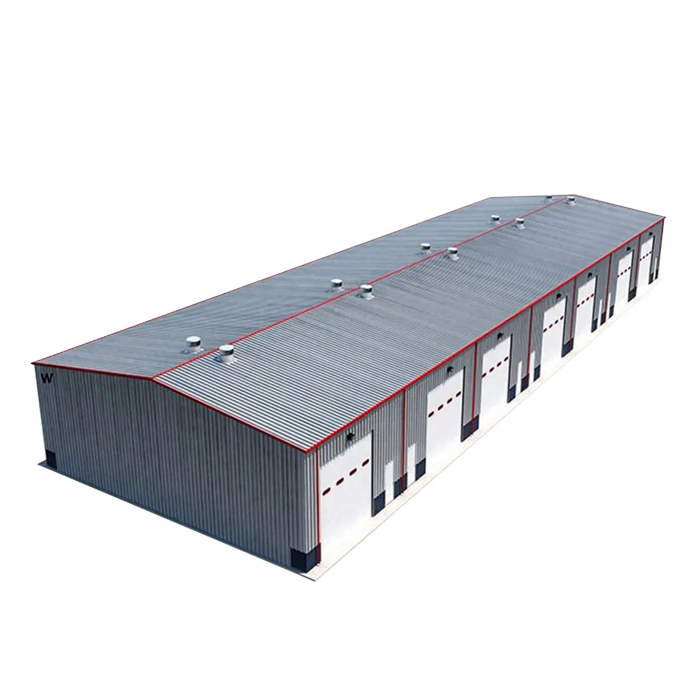 Prefab Steel Structure Large Construction Workshop