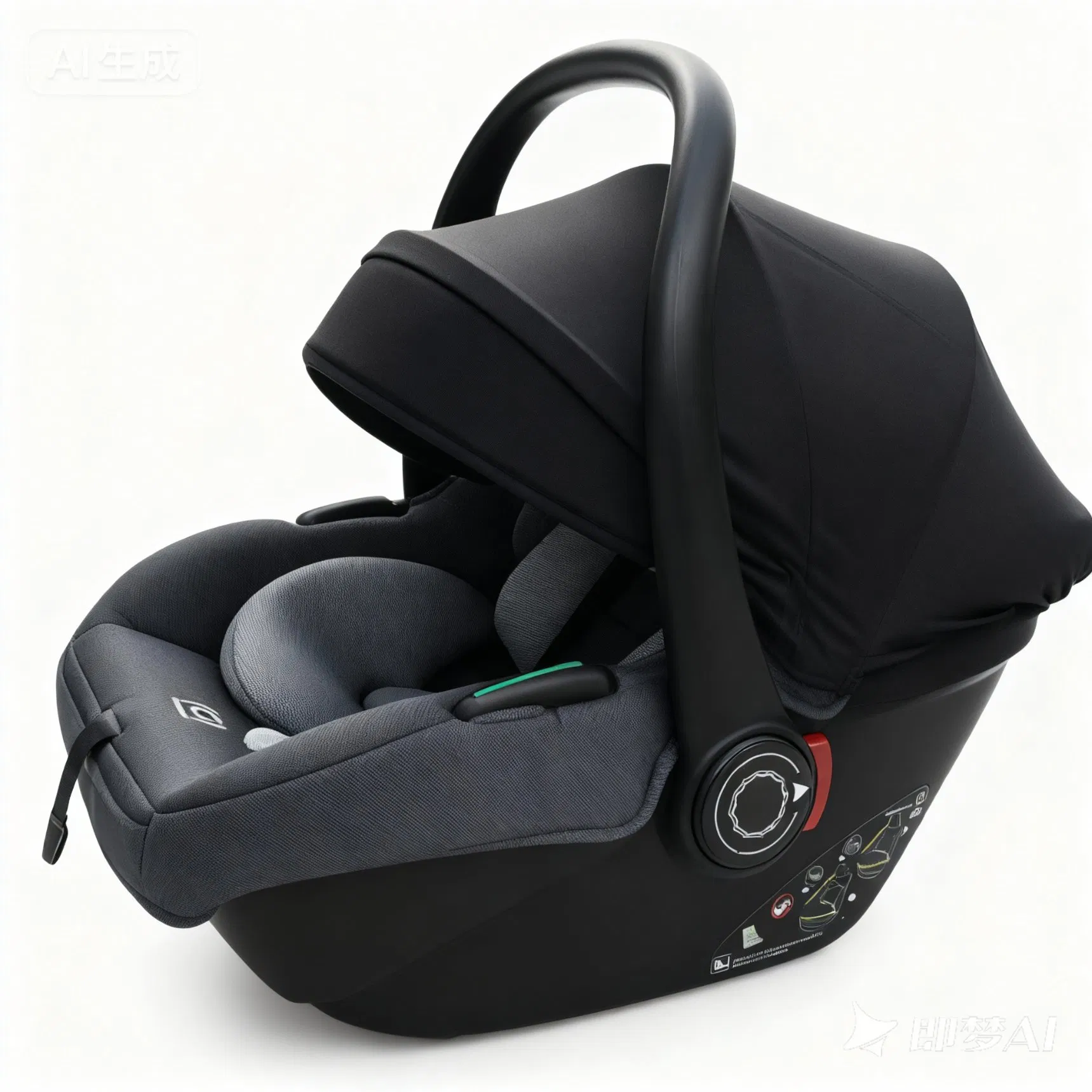 Factory Headrest Adjustment Luxury New Born Baby Carrier Infant Car Seat
