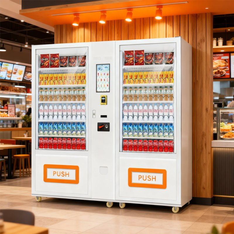 Customized Remote Monitoring Vending Machine for Bottled Drinks