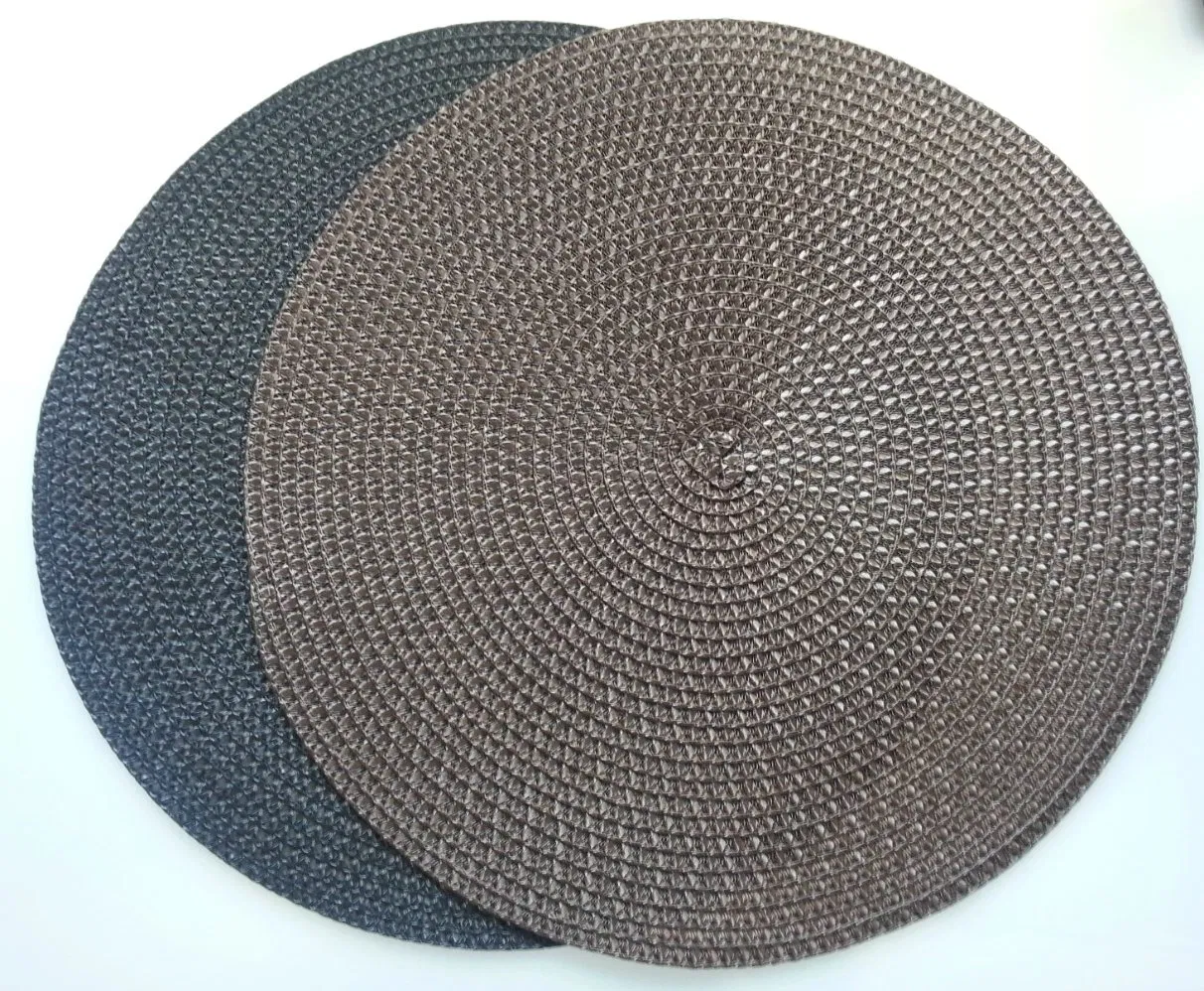 Colorful Weaved Plastic Placemat with Good Quality