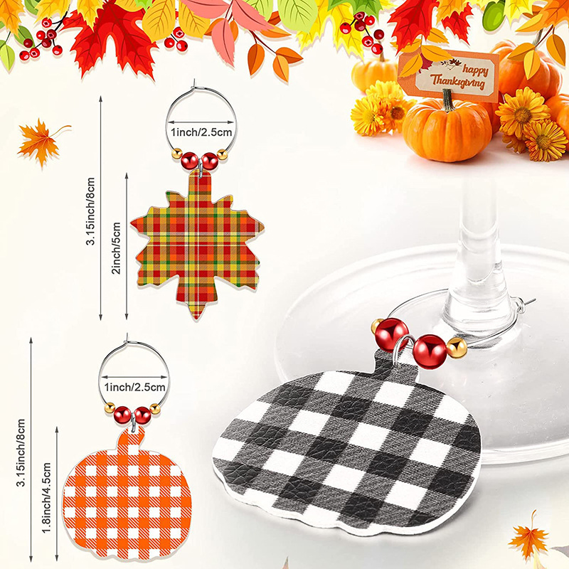 Halloween Party Creative Wine Glass Ring Wine Glass Recognizer Zinc Alloy Wine Glass Decoration Pumpkin Ghost Wine Glass Ring