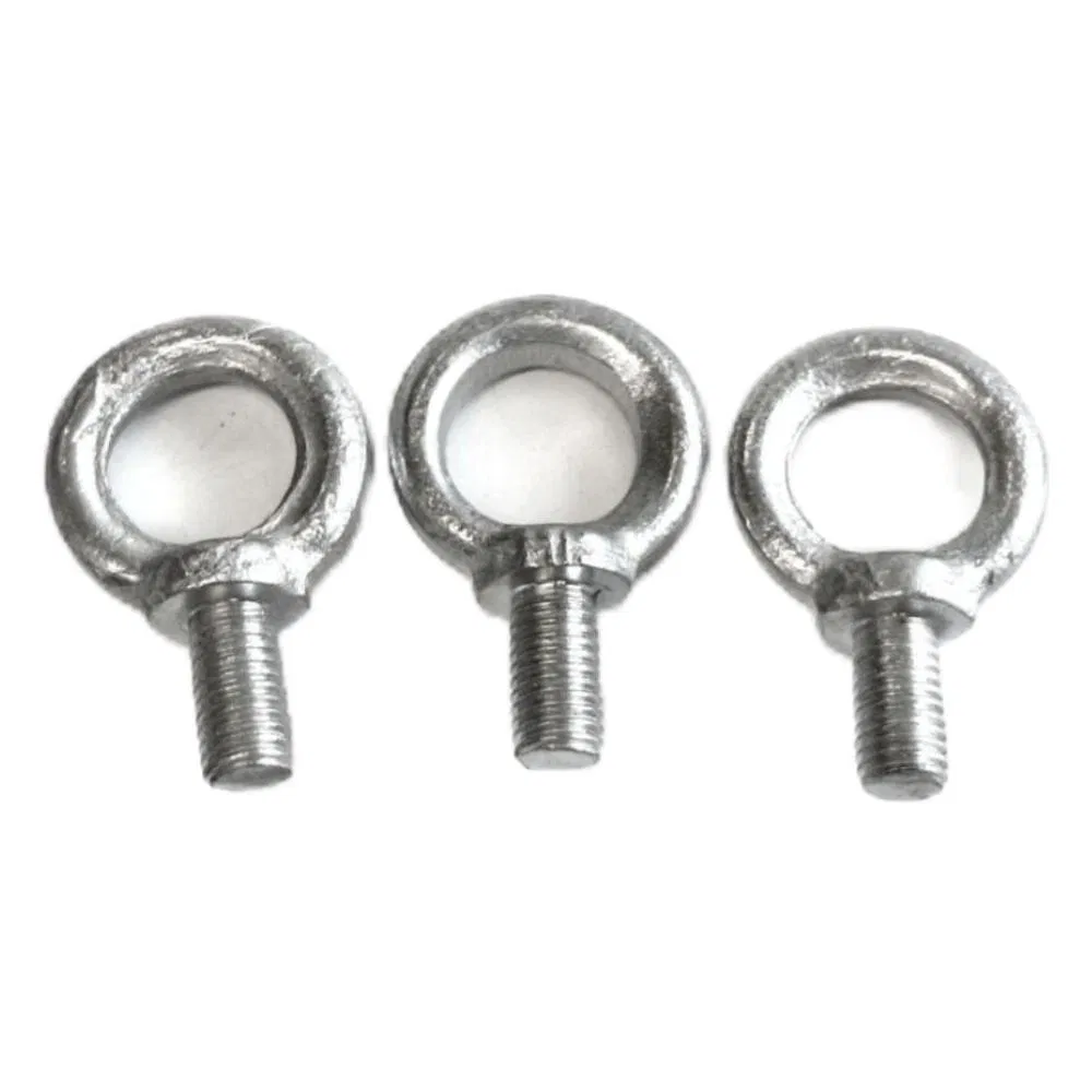 Channel Hook Lifting Eyelet Bolts Ring Fittings with Zinc Plated Finish