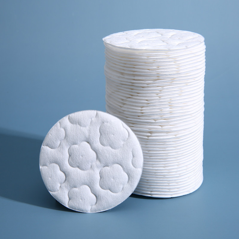 80 PCS Facial Cotton Pads - Makeup Removal & Skincare for Home Use