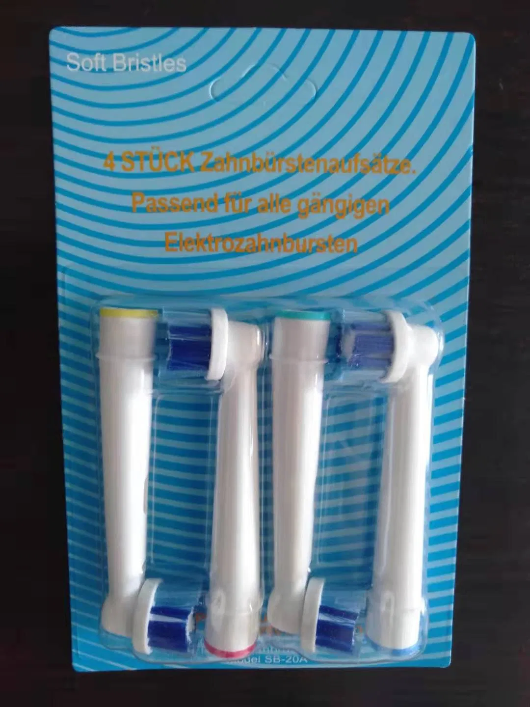 Brush Head for Rotary Toothbrush DuPont Bristle Sb-20A Compatible with Oralb