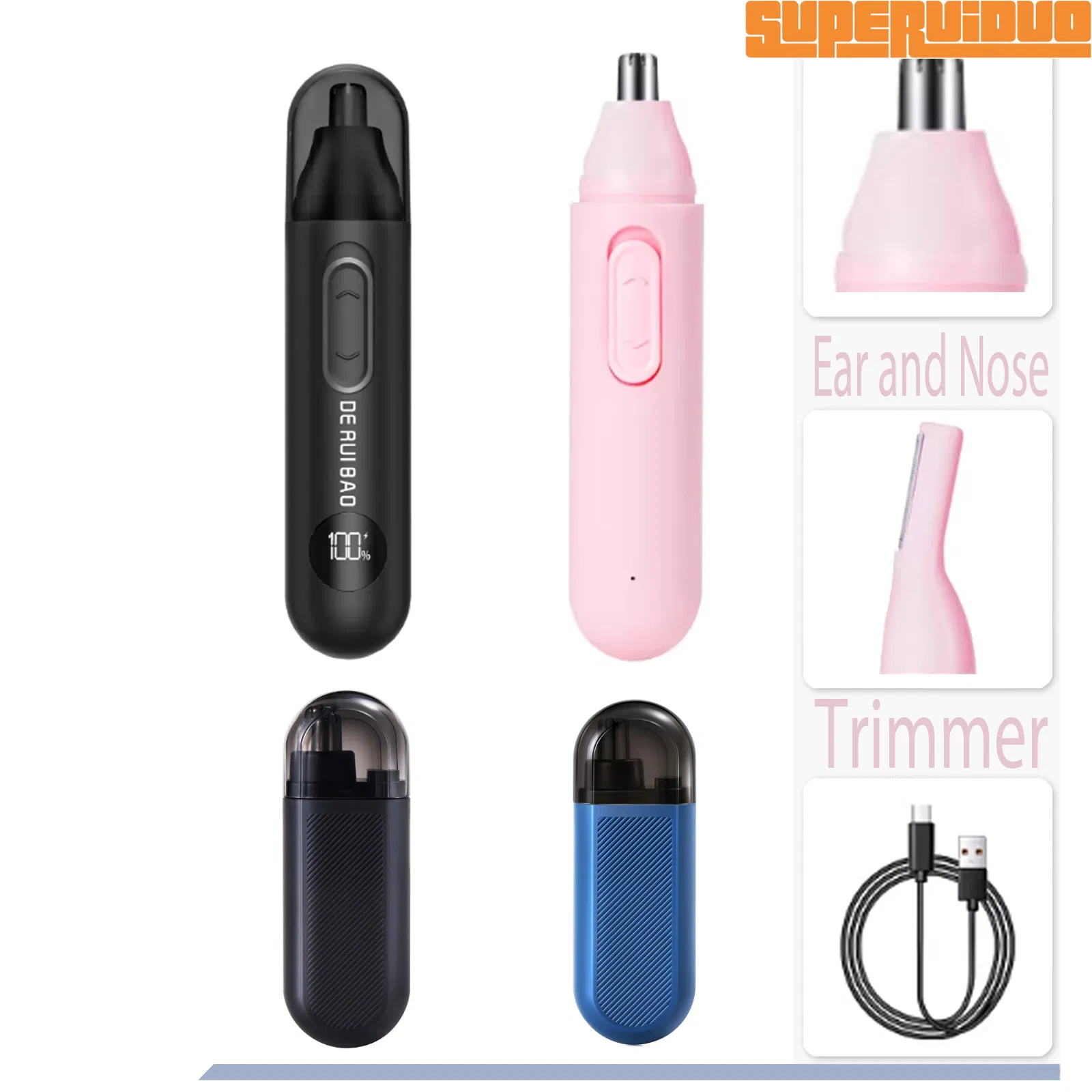 Feminine Grooming Essential Device Ear and Nose Trimmer