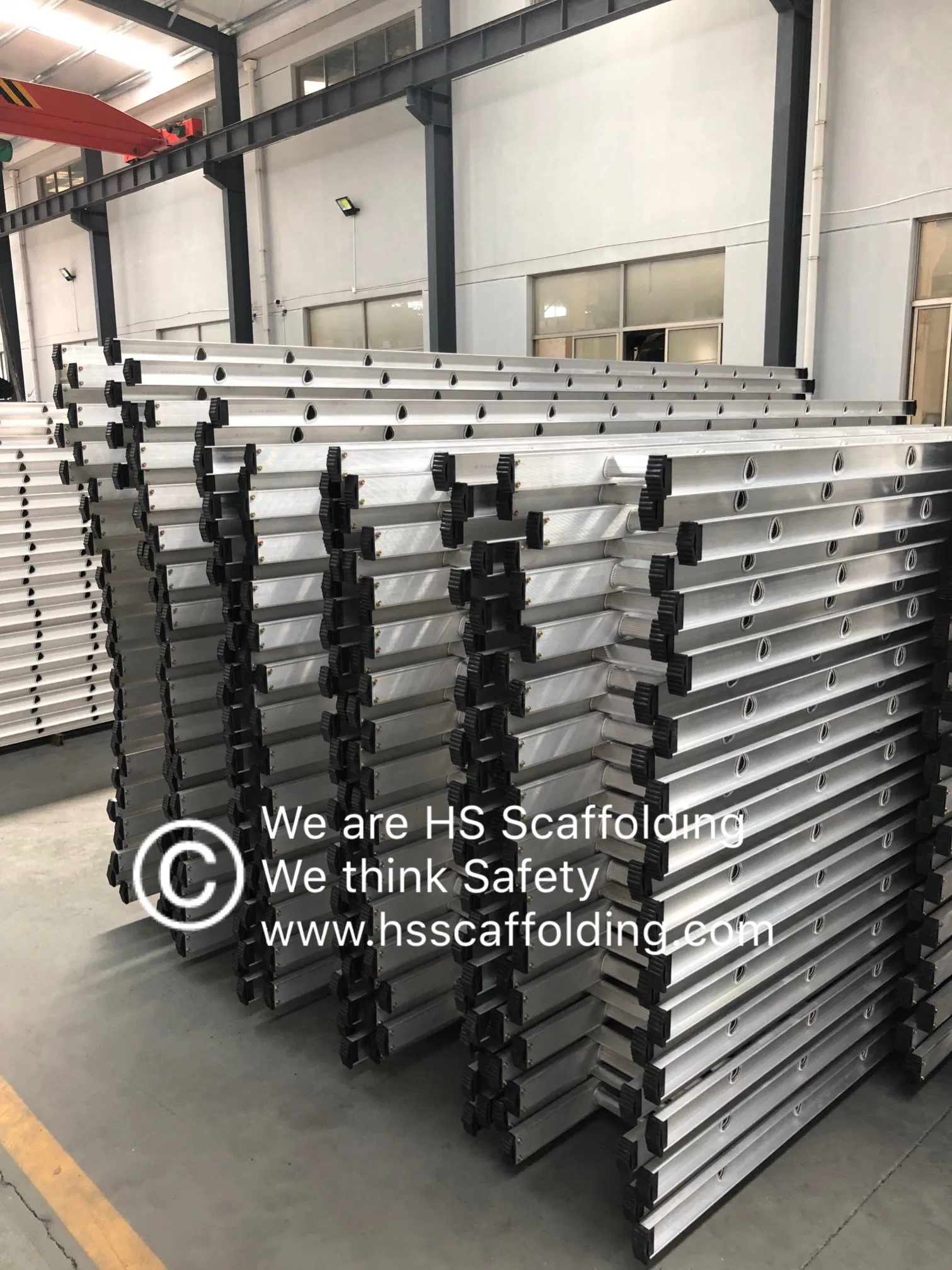 Aluminium Scaffold Ladder for Construction Use