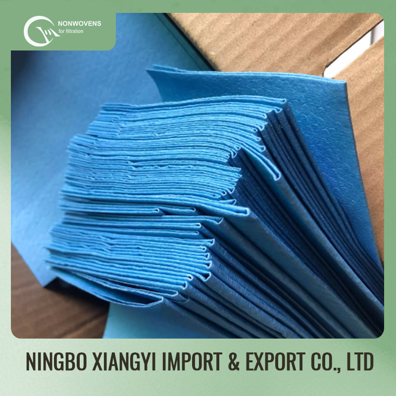 Dish Oil Absorption Wipe Meltblown Nonwoven Cleaning Cloth