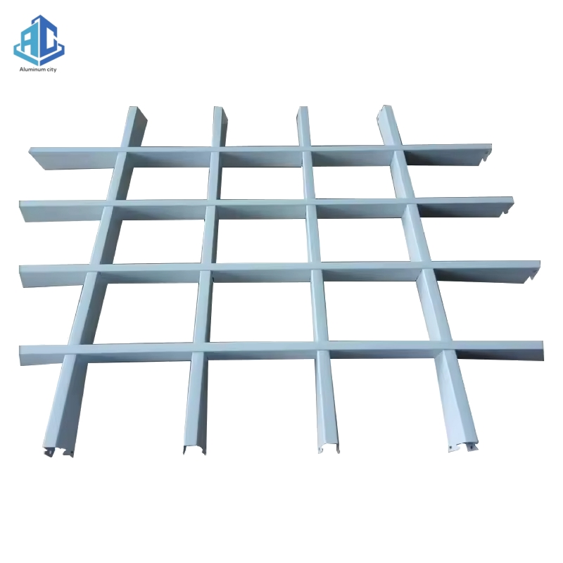 Luxury Design Matte Textured Colorfast Stain Resistant Aluminum Cell Ceiling