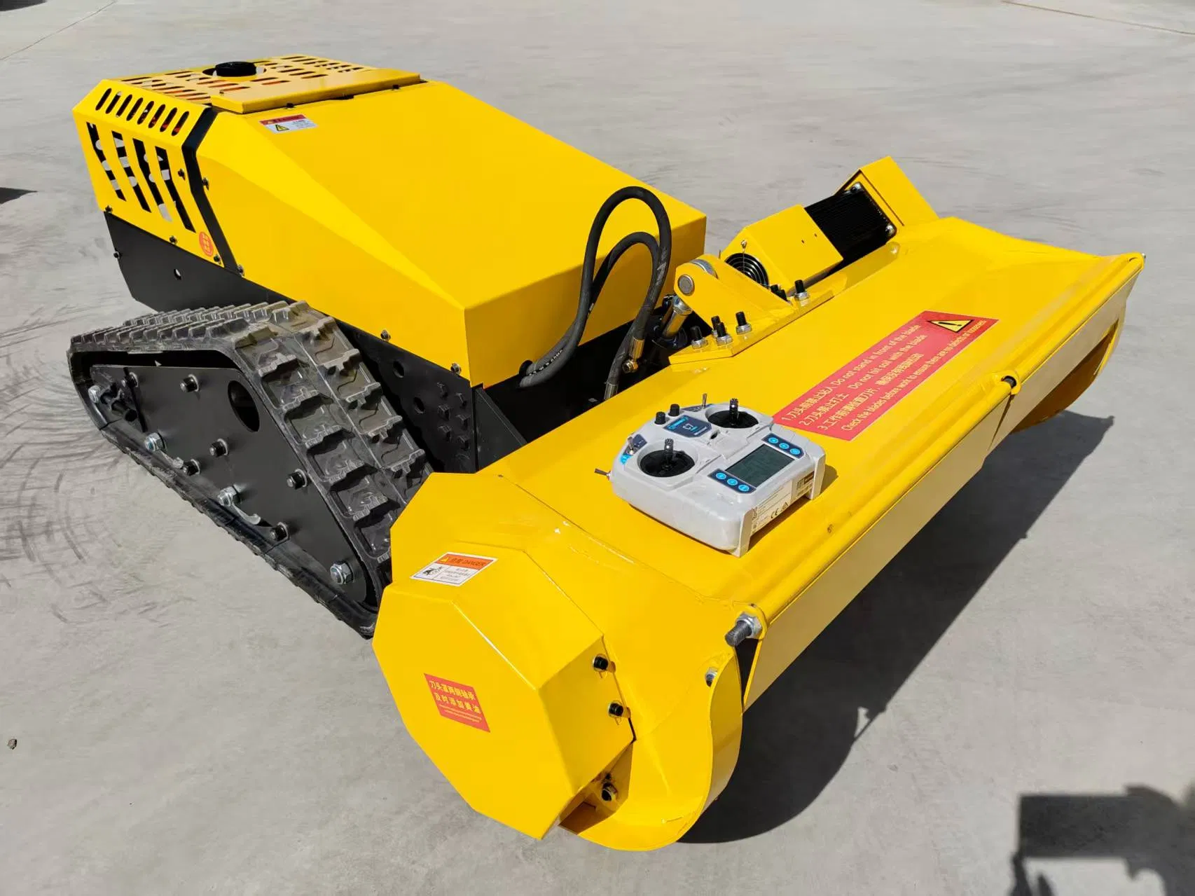 Smart Lithium-Ion Battery Lawn Mower with Remote Control