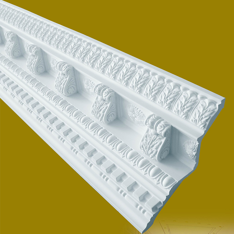China Manufacturer Decorative PU Foam Cornice Moulding