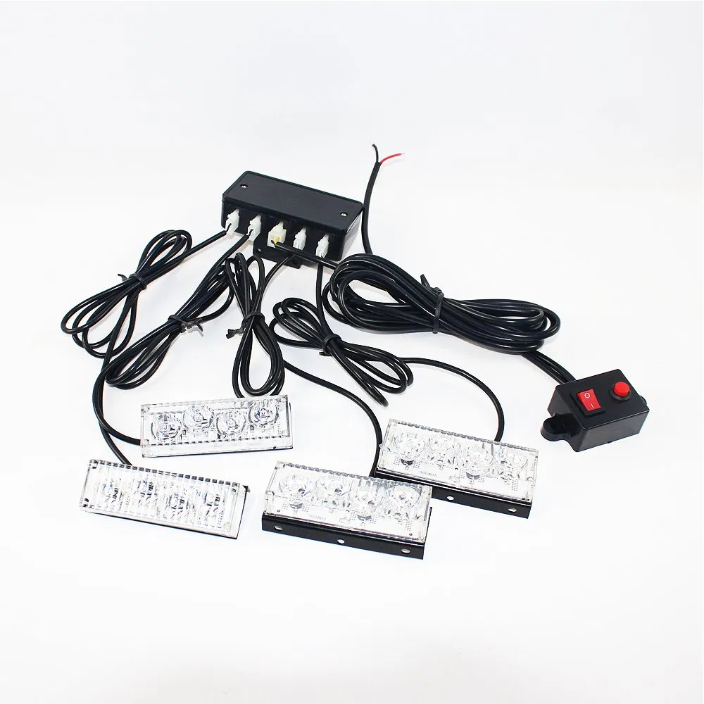 Двухцветные светодиодные габаритные огни DS855-4L-2R2B