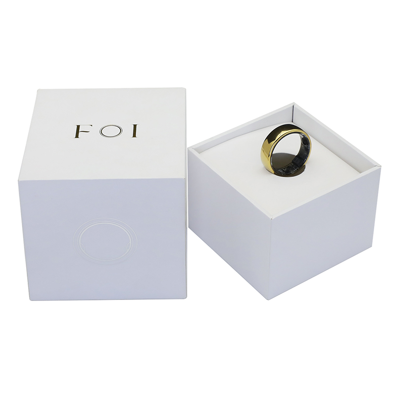 Couple Muslim Praise Counter Titanium Fitness Tracker Bluetooth NFC RFID OEM Medical Grade Smart Ring with APP for Phone