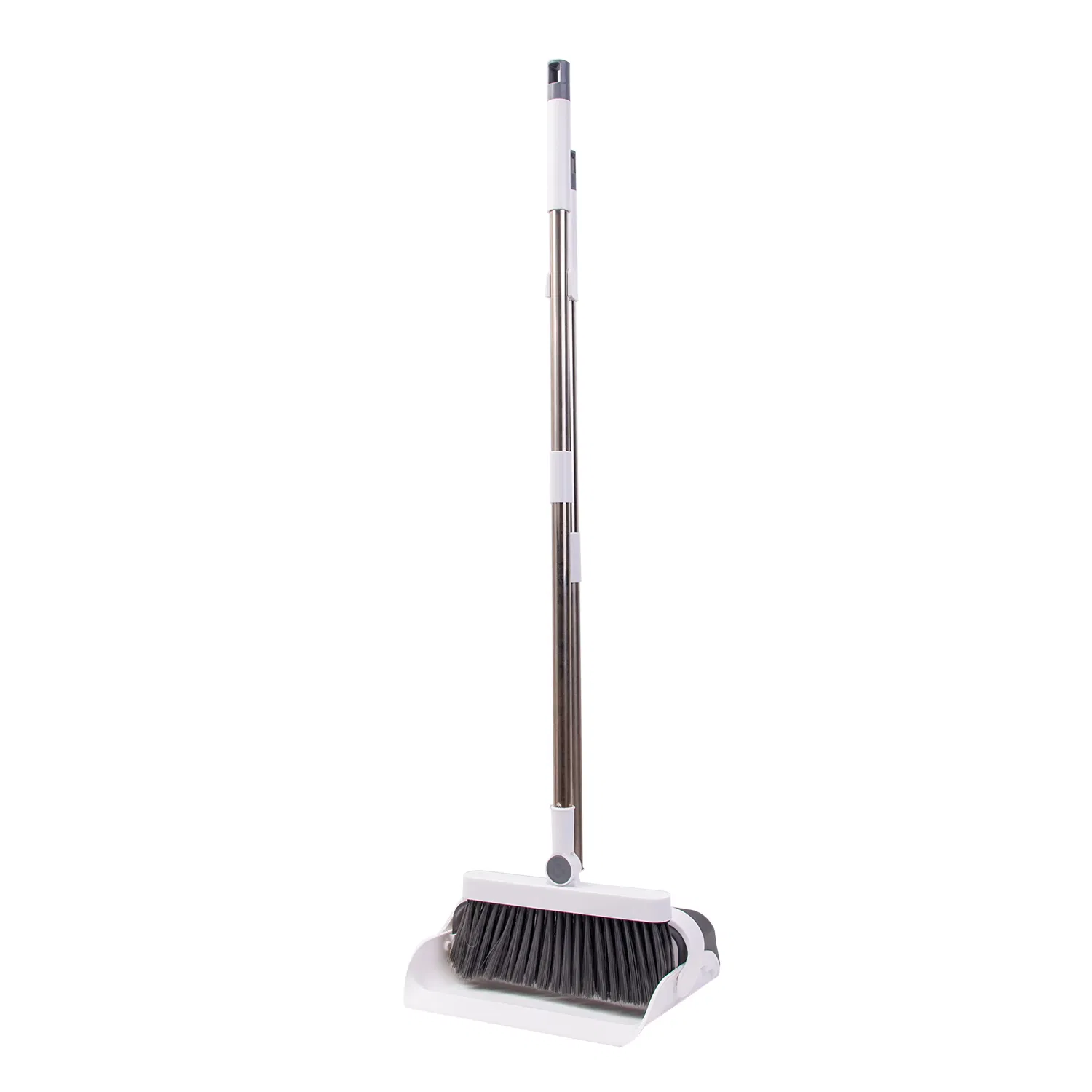 Home Lobby Clean Long Handle Plastic Broom and Dustpan Set for Floor Kitchen Cleaning